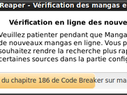 Téléchargement des nouveaux mangas